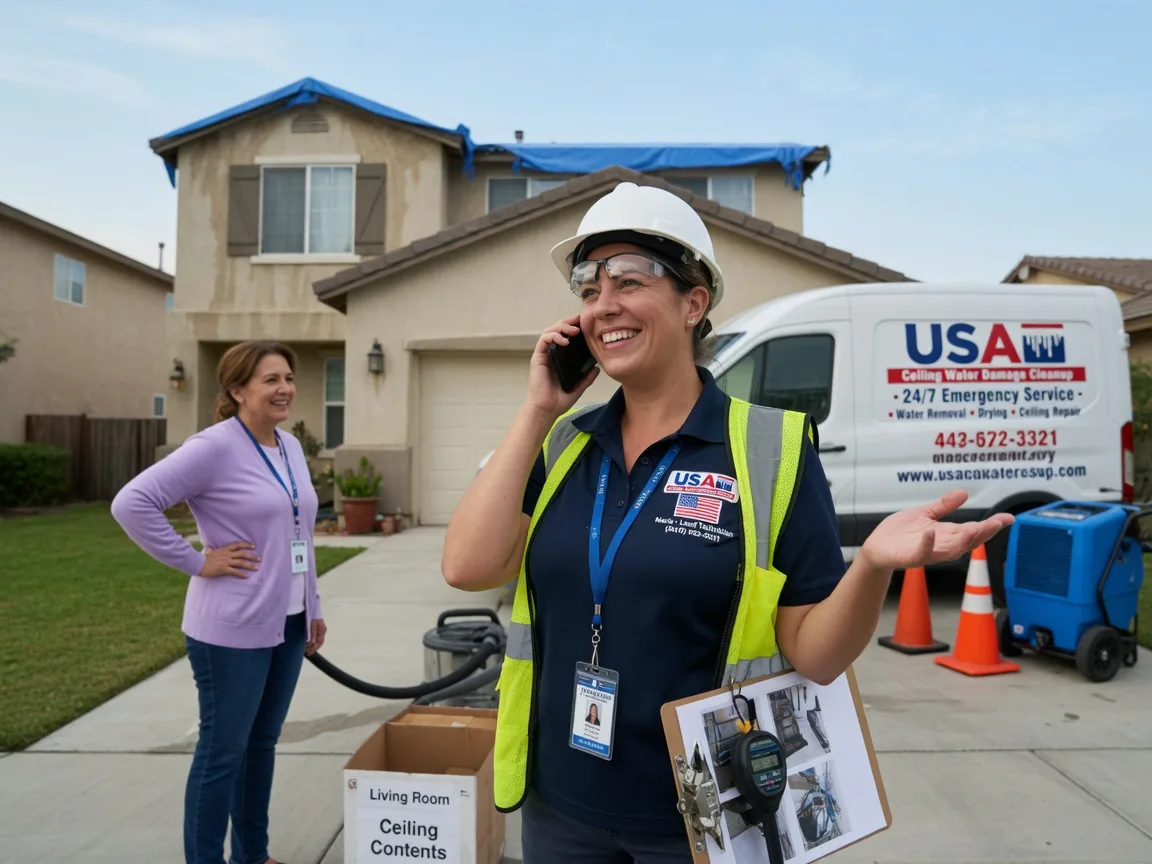 Ceiling Water Damage Restoration Frankston, TX FAQs